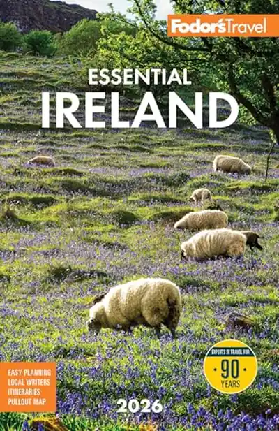 Book cover: Fodor's Essential Ireland travel guide.