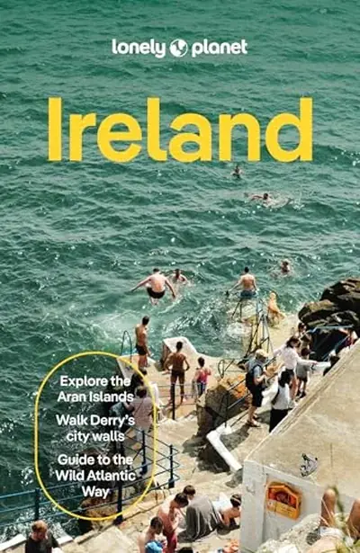 Book cover: Lonely Planet Ireland travel guide.
