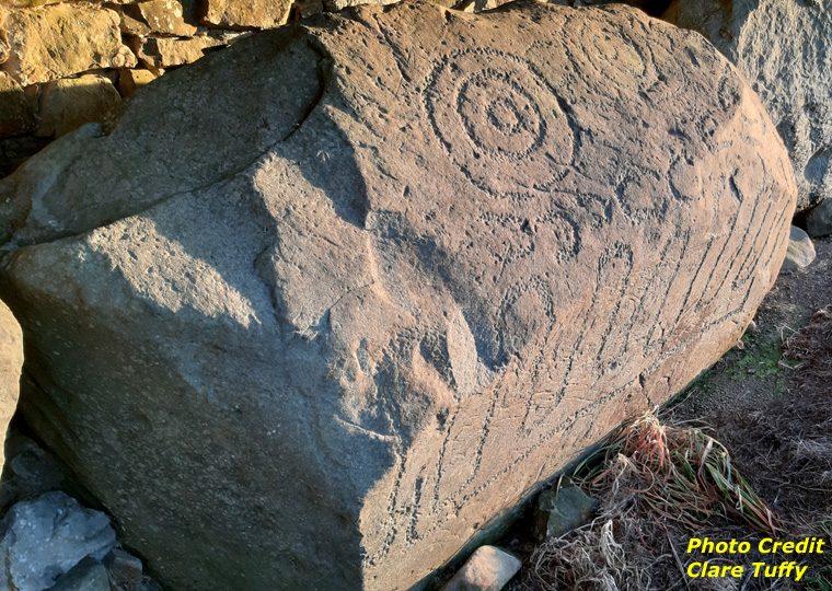 Knowth Kerbstone K93