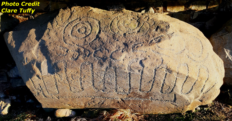 Knowth Kerbstone K93