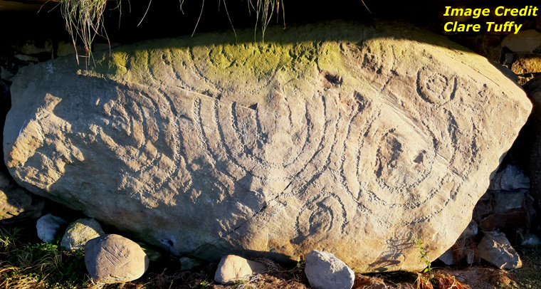 Knowth Kerbstone K94