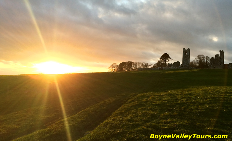 Sunset at Hill of Slane